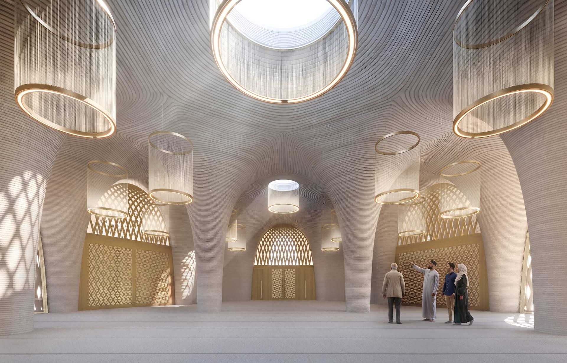 3D Printed Mosque — moschea stampata in 3D in Kuwait