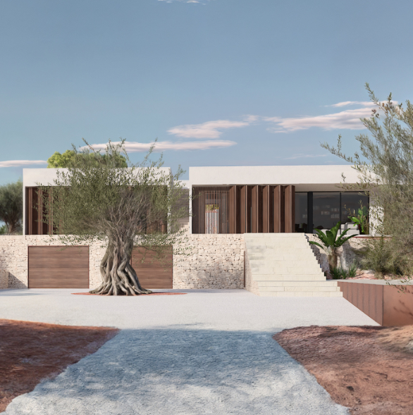 Casa a Carovigno — villa bioclimatica in Puglia