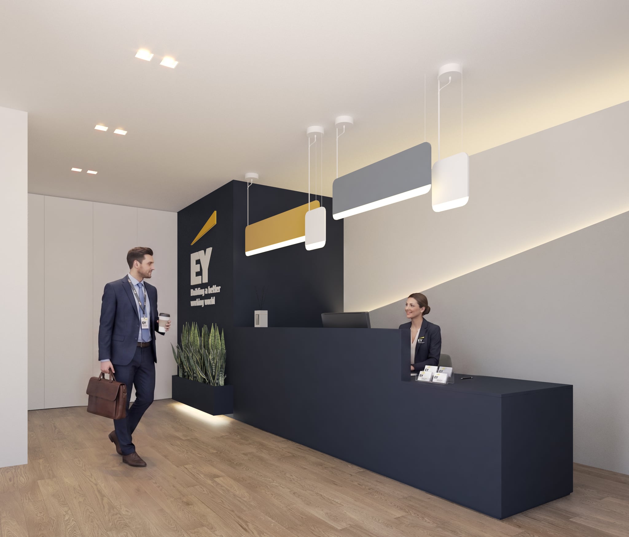 EY Bari — Refurbishment and interior design of the Ernst & Young offices in Bari
